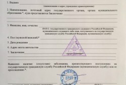 ГСУ 001 справка открывает путь к государственной службе